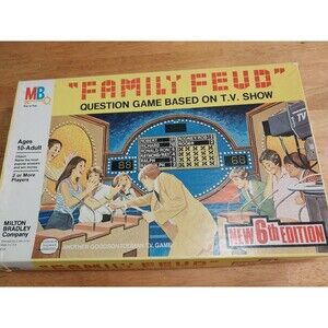 Family Feud new 6th edition Vintage Board Game